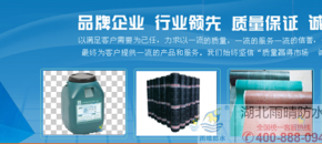 2013年12月末湖北雨晴新品SWP路桥防水涂料问世