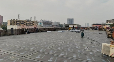 宜昌市西陵区中天艺术培训学校屋面防水施工